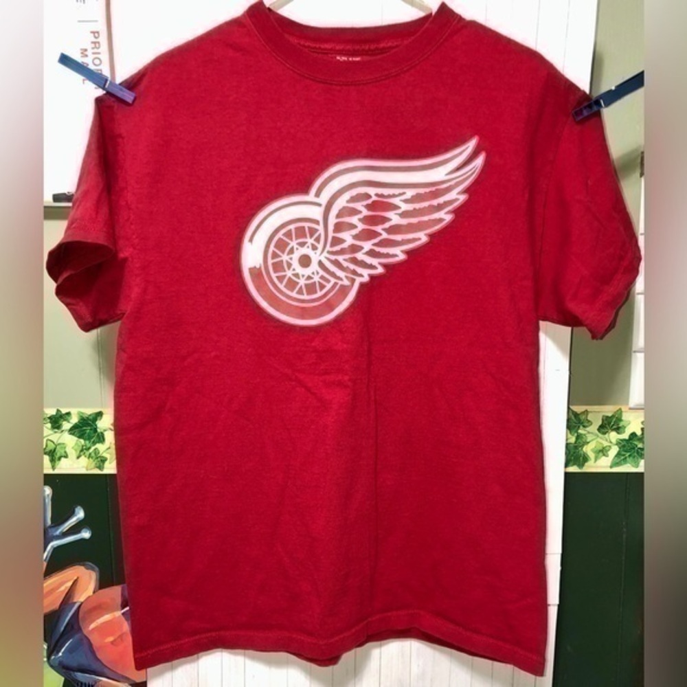 💠Old Time Hockey NHL Detroit Red Wings Cotton T-shirt